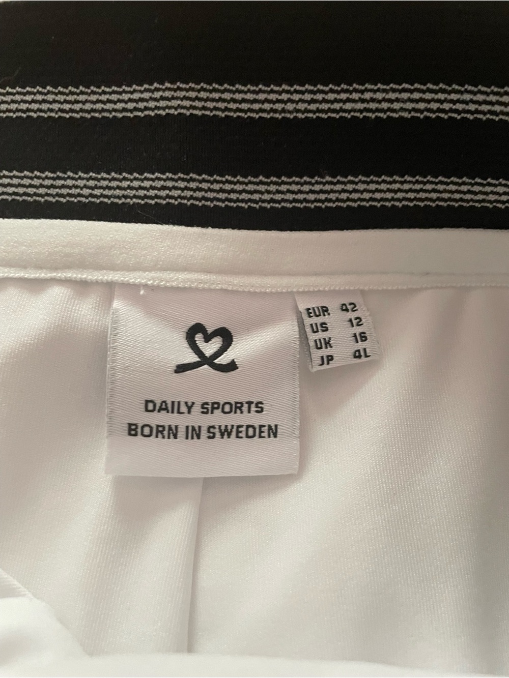 Daily Sports White Golf Skort